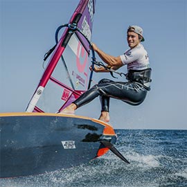 Nico Prien (aktuell Deutscher Meister im Windsurfen)