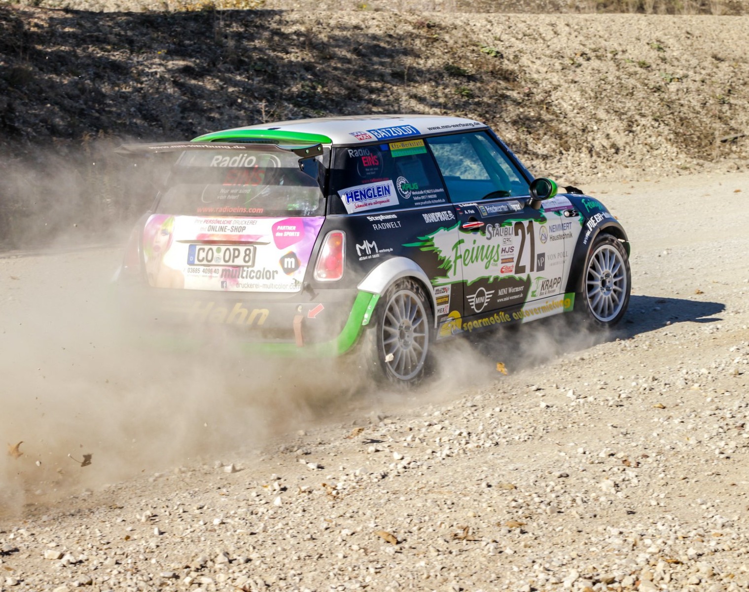 Andreas Fink vom Rallye Cooper-Team